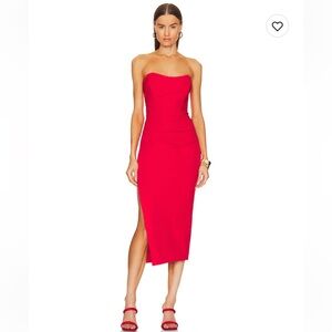 Katie May ashun dress cherry